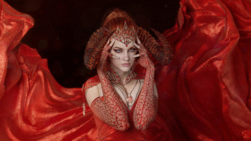 Картинка 3д+графика фантазия+ fantasy silma infernal witch