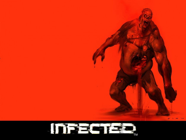 Обои картинки фото видео, игры, infected