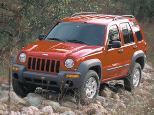 обоя cherokee, liberty, автомобили, jeep