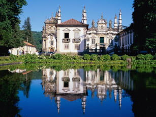 Картинка города дворцы замки крепости mateus+palace portugal