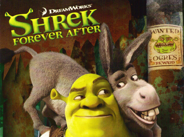 Обои картинки фото мультфильмы, shrek, forever, after