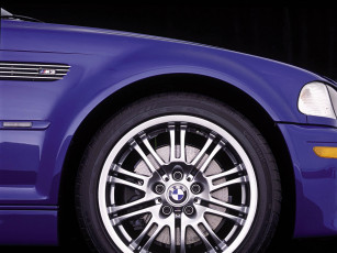 Картинка bmw m3 автомобили фрагменты автомобиля колесо синий