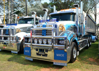 Картинка mack автомобили trucks inc тяжелые грузовики сша