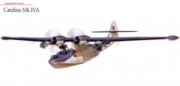 Картинка авиация 3д рисованые v-graphic catalina pby противолодочный гидросамолет consolidated