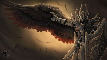 Картинка фэнтези ангелы воин