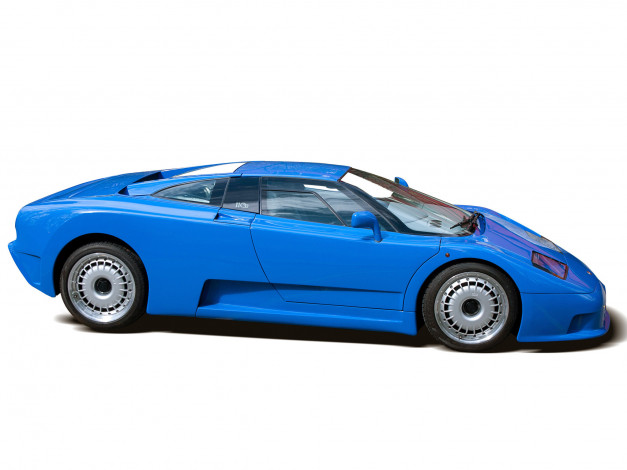 Обои картинки фото bugatti eb110-gt preserial 1991, автомобили, bugatti, eb110-gt, blue, 1991, preserial