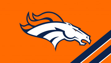 обоя спорт, эмблемы клубов, broncos, denver, фон, логотип