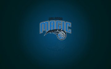 обоя спорт, эмблемы клубов, orlando, magic, фон, логотип