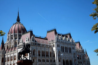 обоя города, будапешт , венгрия, здание, памятник