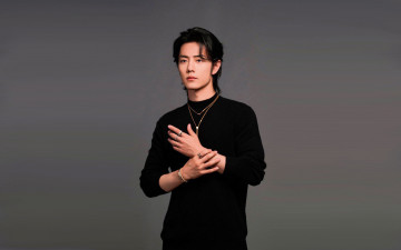 Картинка мужчины xiao+zhan актер свитер украшения