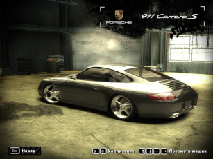 обоя porshe, 911, видео, игры, need, for, speed, most, wanted