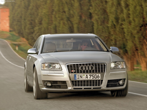 Обои картинки фото 2006, audi, s8, автомобили