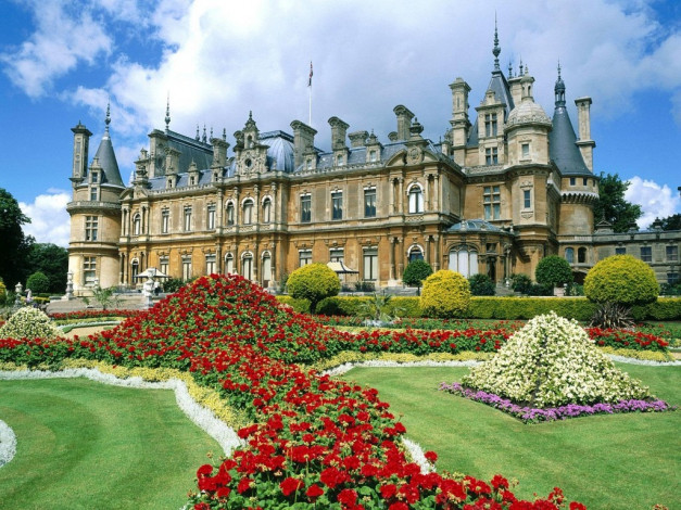 Обои картинки фото города, дворцы, замки, крепости, waddesdon manor, england