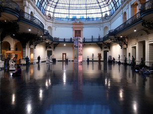 Картинка национальная галерея сантьяго интерьер дворцы музеи