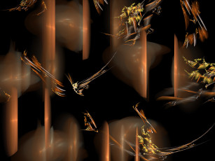 Картинка 3д графика abstract абстракции узор фон