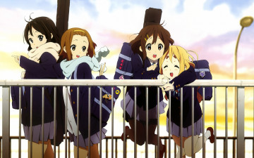 обоя on, аниме, k-on