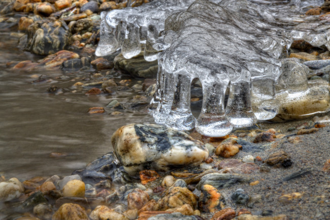 Обои картинки фото природа, вода, лёд