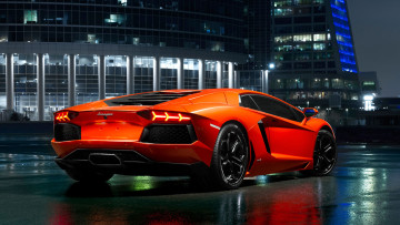 Картинка lamborghini aventador автомобили италия спортивный люкс