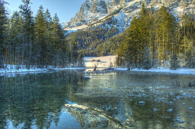 Обои картинки фото бавария, германия, природа, реки, озера, озеро, горы