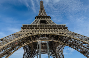 обоя eiffel tower, города, париж , франция, башня