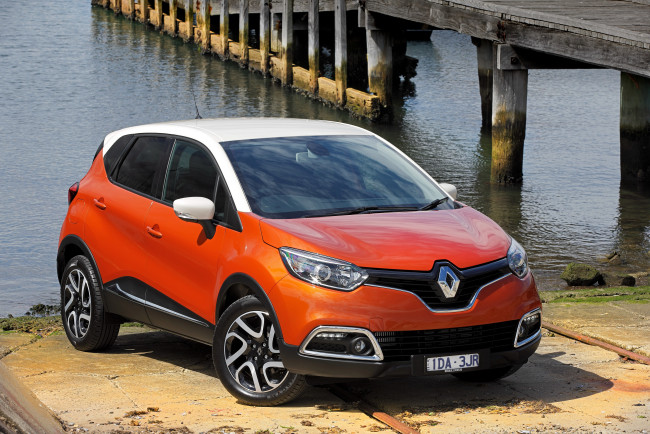 Обои картинки фото автомобили, renault, 2015г, au-spec, captur