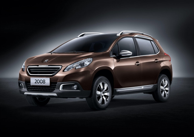 Обои картинки фото автомобили, peugeot, 2008, cn-spec, 2014г