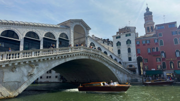 Картинка rialto+bridge города венеция+ италия rialto bridge