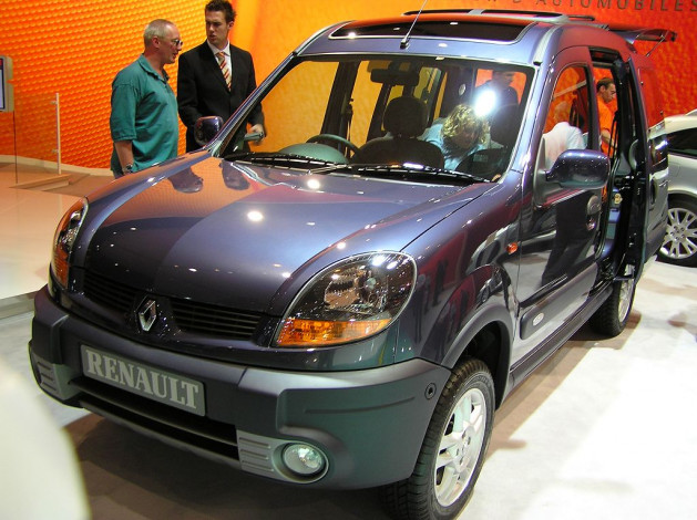 Обои картинки фото renault, kangoo, автомобили