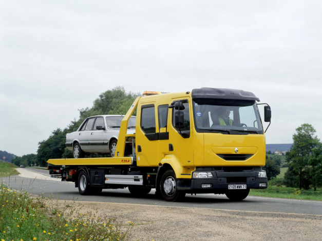 Обои картинки фото автомобили, renault, trucks