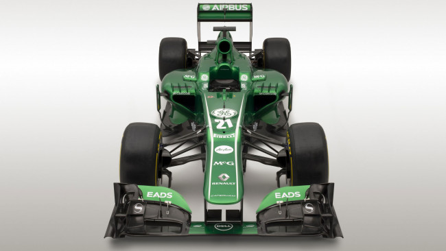 Обои картинки фото автомобили, formula, caterham, ct03, f1, racing