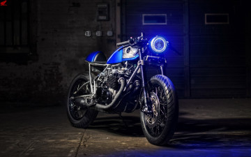 обоя classic honda cafe-racer custom, мотоциклы, customs, стиль, кафе-рейсер, классика, хонда, тюннинг, кастомайзинг