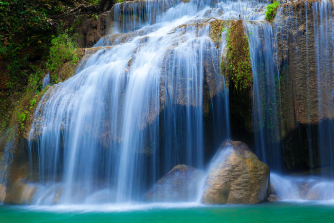 Обои картинки фото природа, водопады, водопад, вода