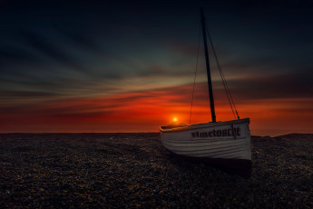 Картинка корабли лодки +шлюпки небо лодка солнце облака фотограф hmetosche