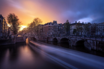 Картинка города амстердам+ нидерланды amsterdam netherlands north holland