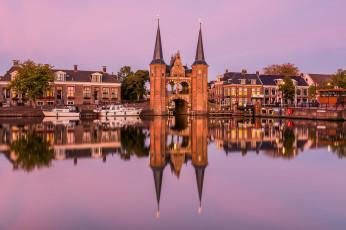 обоя города, - панорамы, голландия, нидерланды