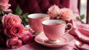 Картинка еда напитки +чай розы чай бутоны