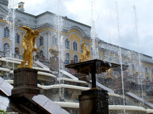 Картинка петергоф нижний парк лето 2005 города санкт петербург россия