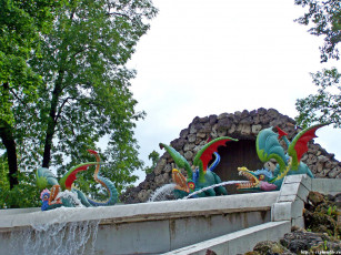 Картинка петергоф нижний парк лето 2005 города санкт петербург россия