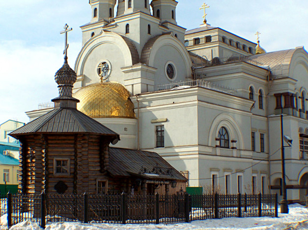 Обои картинки фото екатеринбург, храм, николая, Чудотворца, города, православные, церкви, монастыри