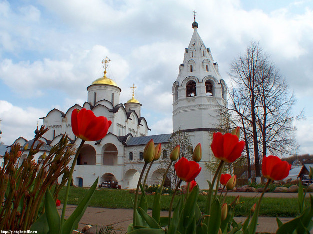 Обои картинки фото суздаль, покровский, монастырь, города, православные, церкви, монастыри