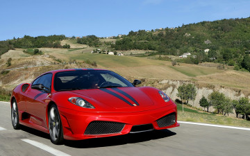 Картинка ferrari 430 scuderia автомобили