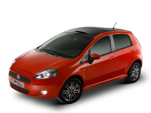 обоя автомобили, fiat, красный, 310, br-spec, sporting, punto