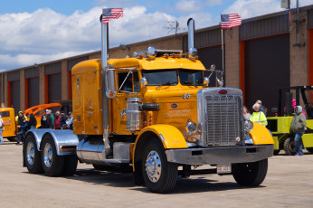 обоя 1968 peterbilt truck model 288, автомобили, peterbilt, motors, company, седельные, сша, тягачи, классические, грузовики