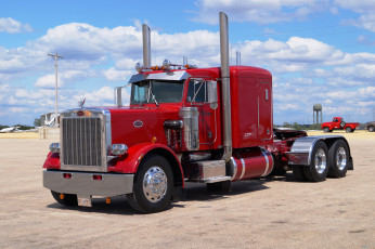 обоя 1987 peterbilt truck model 359, автомобили, peterbilt, motors, company, грузовики, седельные, сша, тягачи, классические