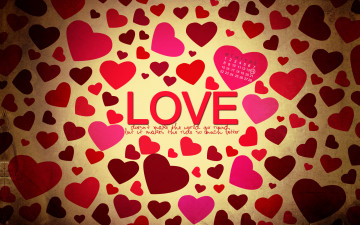 Картинка праздничные день+святого+валентина +сердечки +любовь сердечки любовь надпись текстура