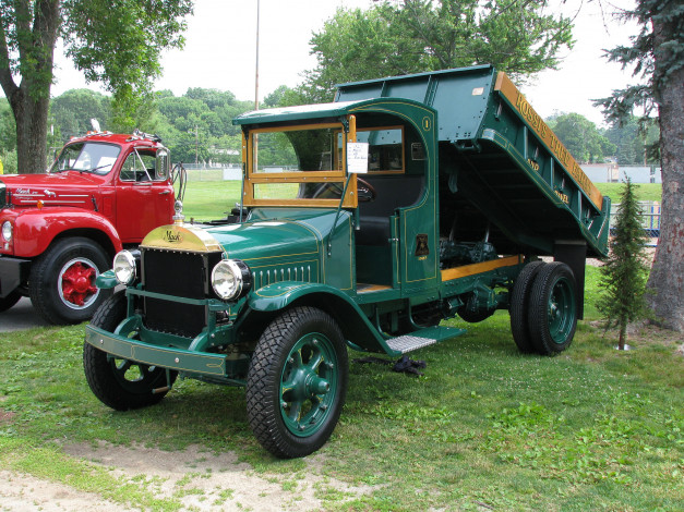 Обои картинки фото 1927 mack truck model ab, автомобили, mack, грузовики, сша, trucks, inc, тяжелые