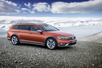 Картинка 2015+volkswagen+passat+alltrack автомобили volkswagen тюнинг оранжевый