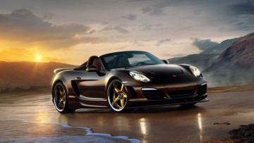 обоя porsche carrera gt, автомобили, виртуальный тюнинг, спорткар