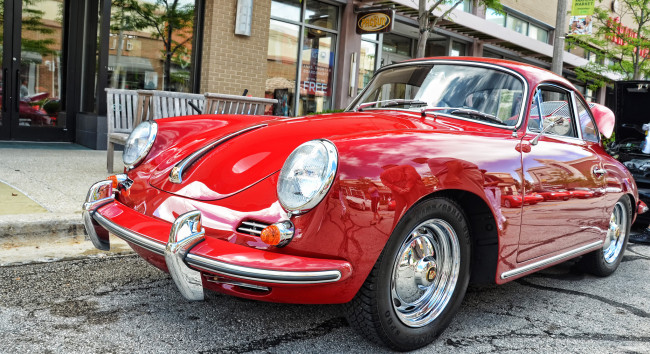 Обои картинки фото 1962 porsche 356, автомобили, выставки и уличные фото, порше