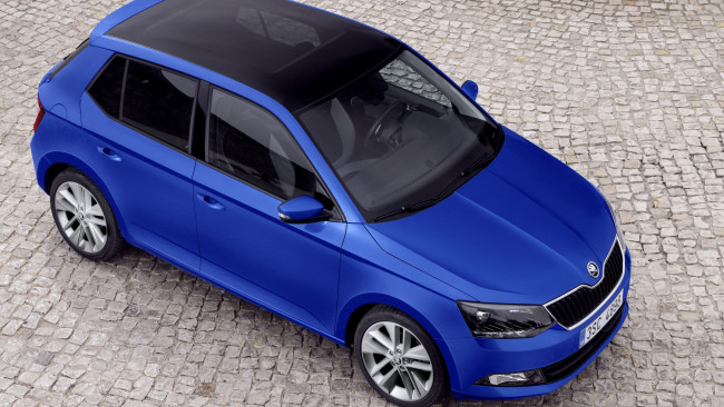 Обои картинки фото skoda fabia, автомобили, skoda, fabia